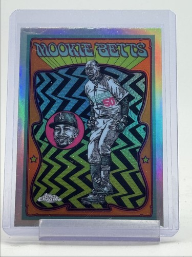 MOOKIE BETTS 2025 TOPPS CHROME ULTRA VIOLET ALL-STARS SSP Q4920