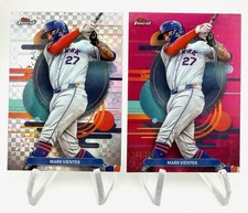 Mark Vientos 2025 Topps Finest #193 Checkerboard & Magenta Refractor /300