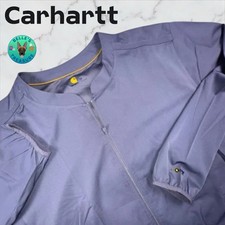 CARHARTT Women's 2XL Force Steel Blue liberty Zip Front Scrub Nursing Jacket NWT