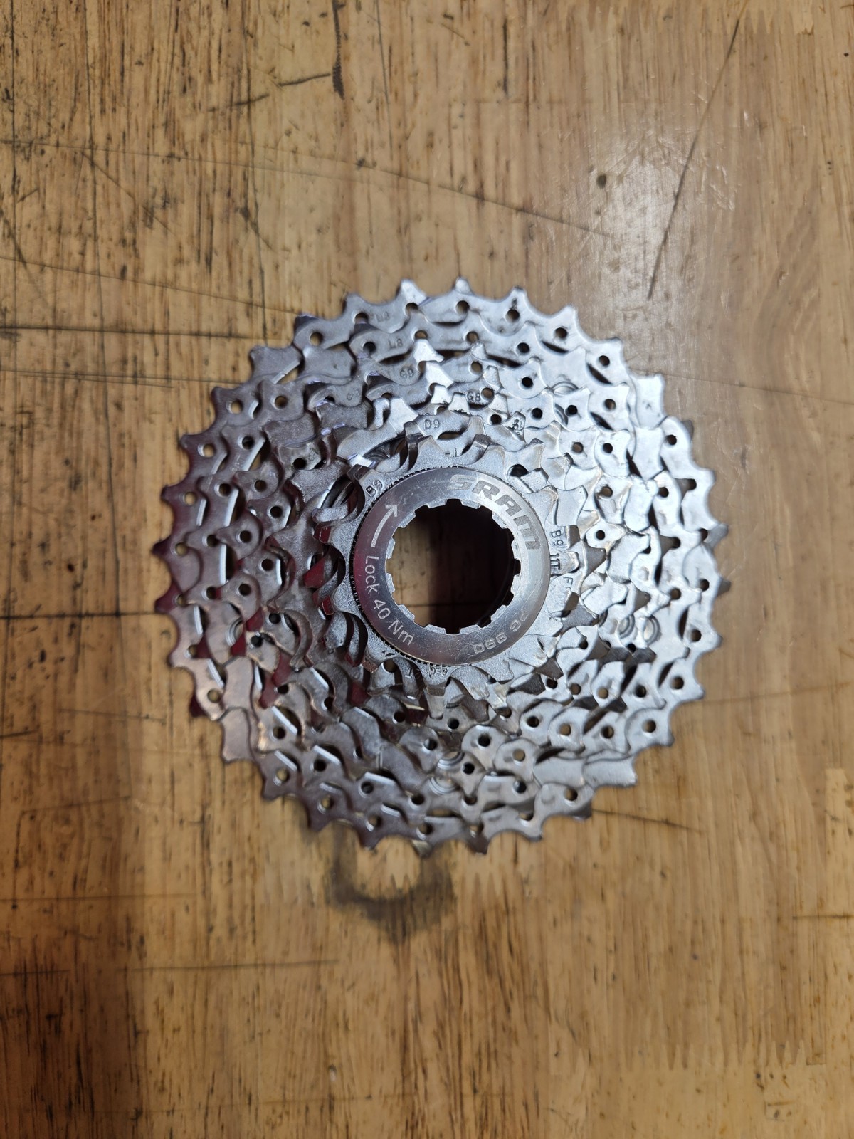 SRAM PG-990 9 Speed Cassette 11-32 Power Glide II