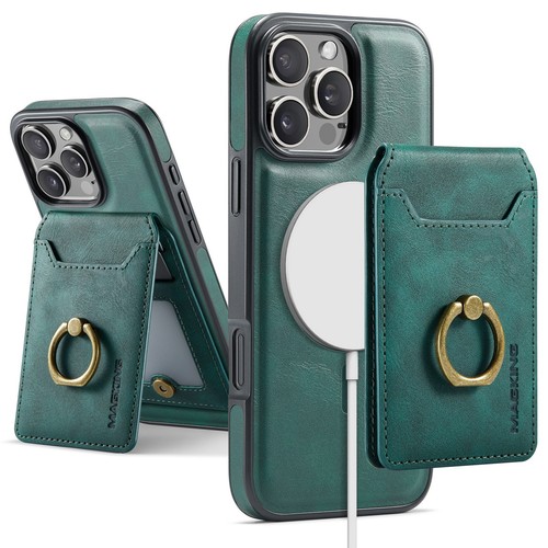 For iPhone 16 Pro Max 15 14 13 12 11 XR Magnetic Phone Case 2in1 Leather Wallet - Picture 9 of 15