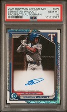 Sebastian Walcott Bowman Chrome 2024 Auto