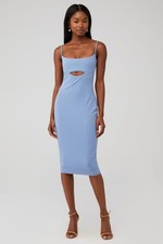 Nookie Bliss Midi Dress Size Small Bluebell Elegant Stylish Women's Dress