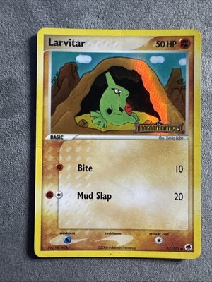 Larvitar 51/101 Dragon Frontiers Reverse Holo