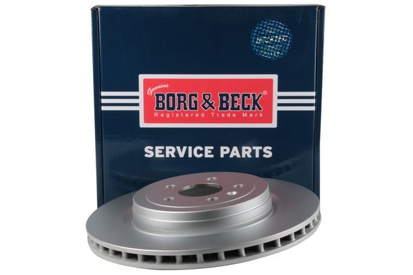 BORG & BECK BBD6294S Brake Disc Rear 365mm Outer ⌀ Fits Tesla Model S Model X