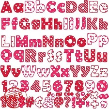 260pcs Bulletin Board Letters and Numbers, Classroom Decor