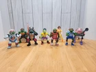 Vintage Teenage Mutant Ninja Turtles Lot of 8 Figures 1980s and 1990s TMNT