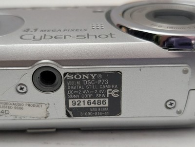 Sony Cyber-Shot DSC-P73: Digital Camera With Case | eBay