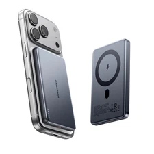 0.5'' 10,000mAh Magnetic Power Bank, MagSafe Portable Charger iPhone 17 Air A...