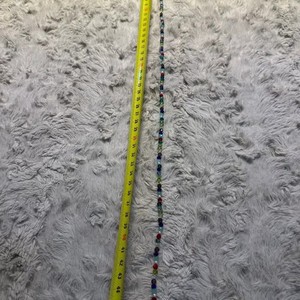 Unused Multi-Color Bead Necklace, 46cm Handmade Jewelry