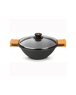 Efficient Wok BH mit Deckel Induktion d. 28