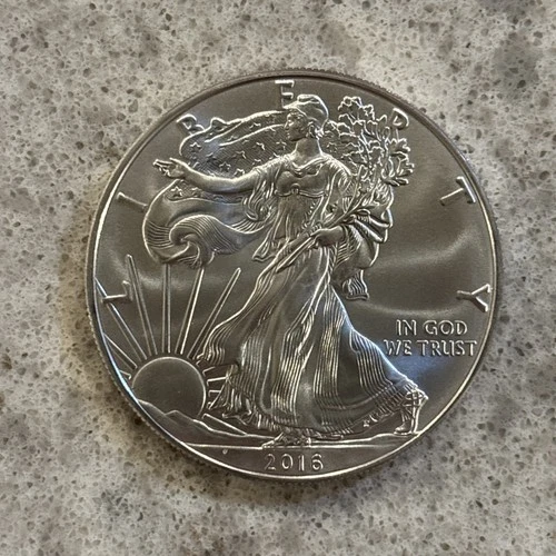 2016 WALKING LIBERTY AMERICAN EAGLE .999 FINE SILVER DOLLAR COIN 1oz. $1 USA
