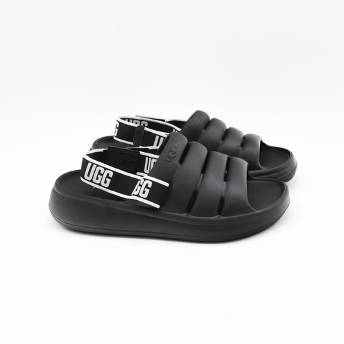 UGG Ciabatte Uomo Slides Nero Taglia UK 9 Schiuma EVA - Foto 2 di 8
