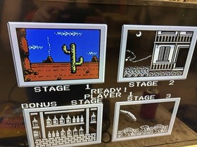 Nintendo NES Shooting Range Light Gun Series Booklet With Box Tested