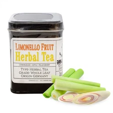 Limonello Herbal Loose Leaf Tea, 60 Gram Metal Tin