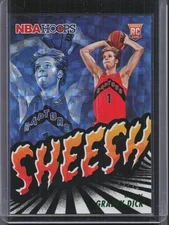 2023-24 Hoops #19 Bilal Coulibaly Sheesh Hyper Green #/25