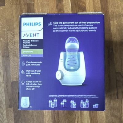 Philips AVENT Flaschenwärmer SCF358 mit automatischer Abschaltfunktion