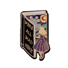 Alice in Wonderland Disney Patch, Iron On/Sew On