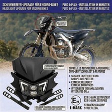 Scheinwerfer LED Lampenschirm Komplettset Uni...