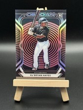 2021 Panini Chronicles Obsidian Ke'Bryan Hayes #5 Electric Etch Red /25 RC!!