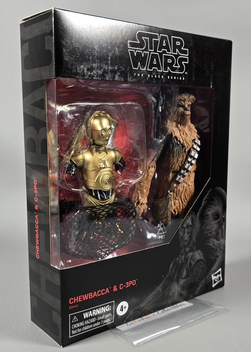 Star Wars The Black Series CHEWBACCA C-3PO Action Figure 2 Pack