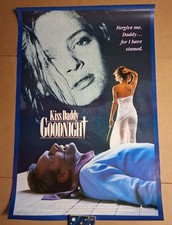 KISSY DADDY GOODNIGHT Orig 1988 neo-noir UMA THURMAN (Film Debut) VHS poster