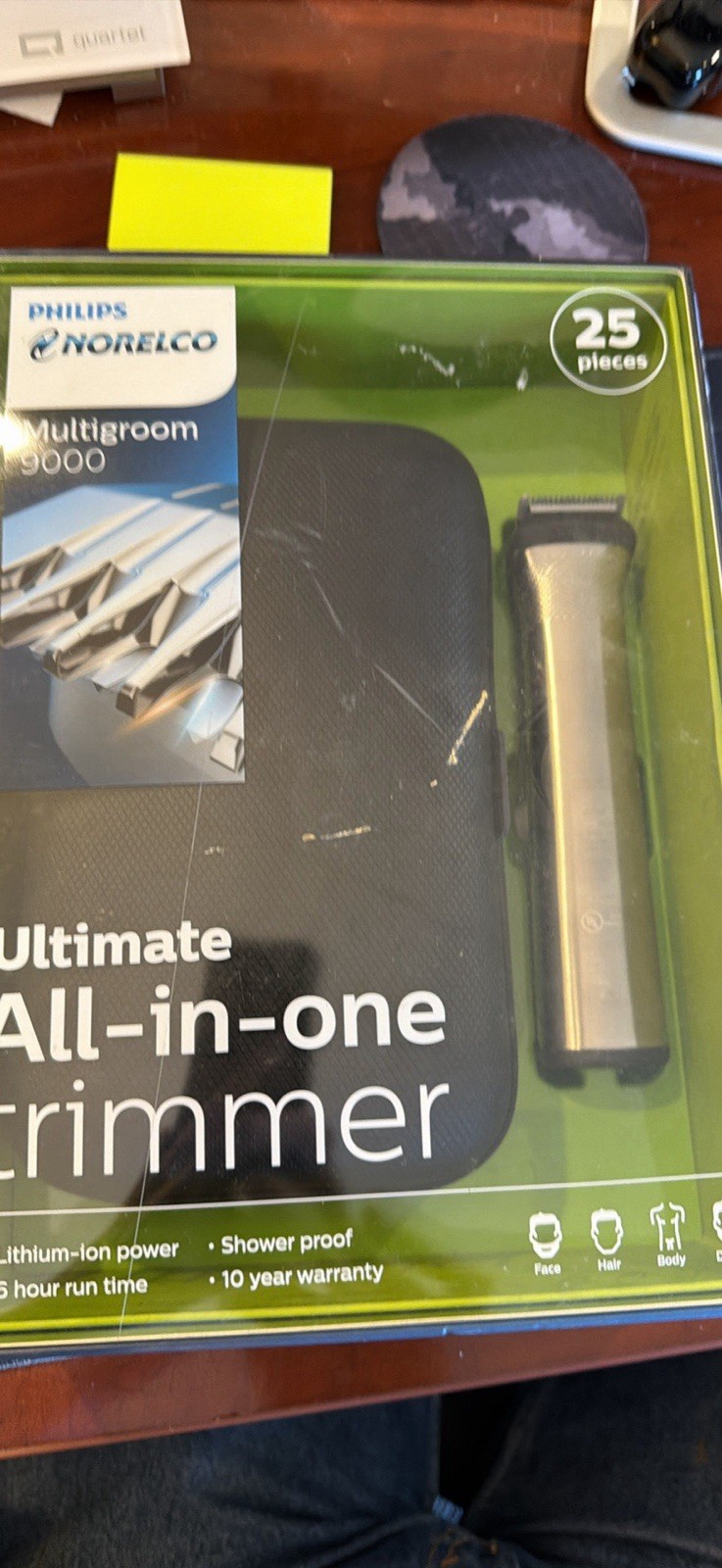 Philips Norelco Multigroom 9000 Series All-in-One Trimmer Beard Trimmer 25 Pc