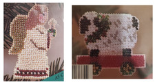 Mill Hill Winter beaded ornament decorations cross stitch kits