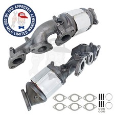 Superior Catalytic Converter Set For 2002-2004 Nissan Frontier Xterra 3.3l Superior Catalytic Converter Set For 2002-2004 Nissan Frontier Xterra 3.3l