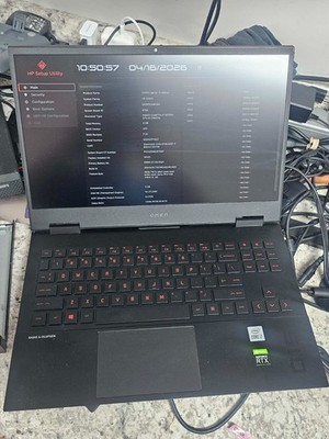 HP OMEN 15-ek0026NR Laptop Intel Core i7-10750H 4GB Ram RTX 2060 NO HD/OS P&R