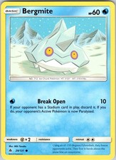 Bergmite 29/131 Common Forbidden Light Pokemon Near Mint