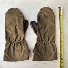 Vintage Sporthaus Schuster Leather Gauntlet Motorcycle Biker Rider Gloves