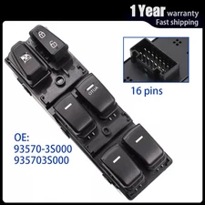 Front Left Driver Side Power Window Master Switch for Hyundai Sonata 2.0 2.4L l4