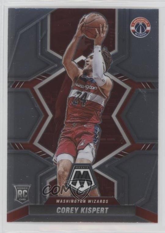 2021-22 Panini Mosaic Rookies Corey Kispert #213 11ds