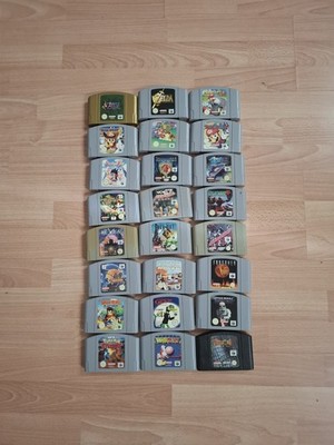 21 Nintendo 64 Spiele N64