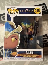 Salma Hayek Signed Ajax Funko Pop! Autograph ACOA - Marvel The Eternals