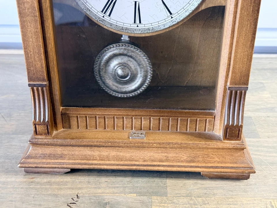 BULOVA MANTEL CLOCK - "WARWICK III" - CLOCK, B7663 - Image 4 of 4