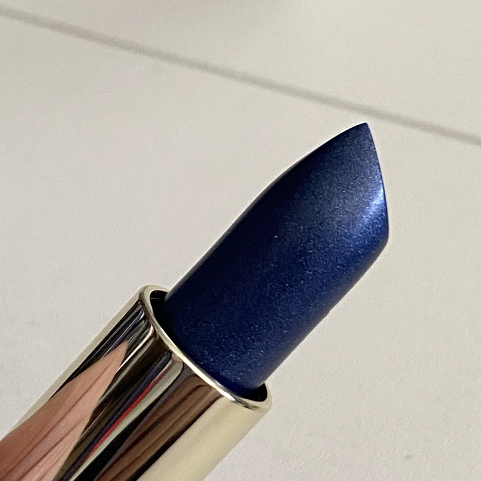 Urban Decay Frostbite Cream Lipstick Full Size Satin Shimmer Navy Blue - Image 3 of 4