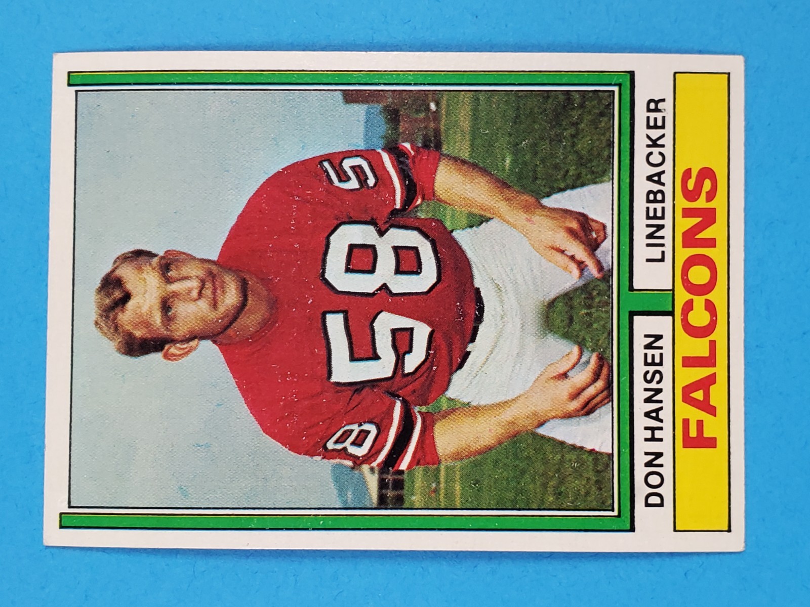 1974 TOPPS FOOTBALL #003 DON HANSEN HIGH GRADE EX EX-MT