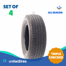 Set Of 4 Used 23570r16 Michelin Defender Ltx Ms 109t - 7-7.532 Set Of 4 Used 23570r16 Michelin Defender Ltx Ms 109t - 7-7.532