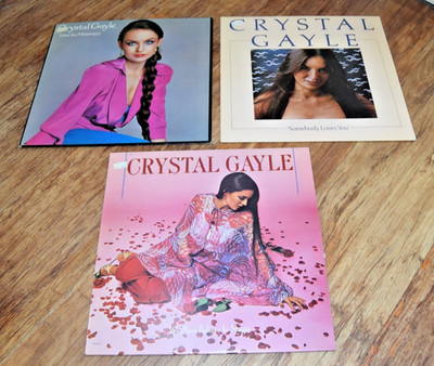 4 x Crystal Gale LPs albums LP album  Vinyl Set Bundle Collection Job Lot