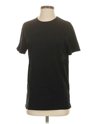 Derek Rose Women Black Short Sleeve T-Shirt S