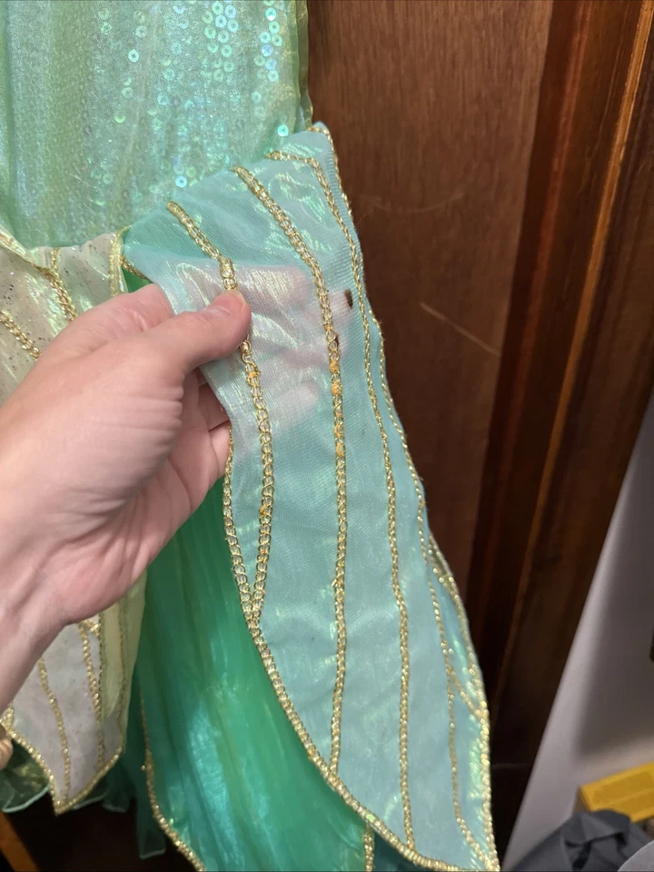 Disney Store Limited Edition Little Mermaid Ariel Costume Dress Kids 8 2500 made - Image 3 of 4