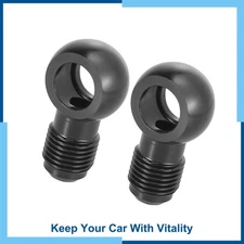 Pack(2) 12mm Fuel Banjo Fittings to 6AN Male Flare Adapter Fuel Line Adapter