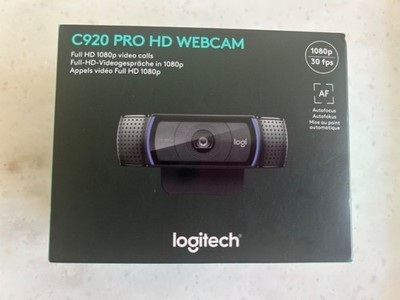 Logitech C920 HD Pro Webcam Full HD 1080p Autofokus NEU OVP Original Versiegelt