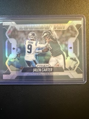 2025 Panini Prizm Jalen Carter Lockdown Silver 