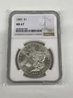 1885 P Morgan Dollar Philadelphia NGC MS67 Silver Uncirculated