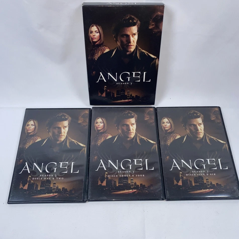 Angel Complete Series 1-5 DVD All Discs Present All Working Foto 4 de 4