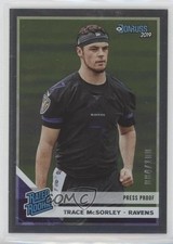 2019 Panini Donruss Rated Rookie Press Proof Silver /100 Trace McSorley 0a3b