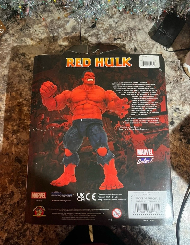 钻石精选漫威宇宙红绿巨人 9 英寸可动人偶 - 84265 — 第 4/4 张图片